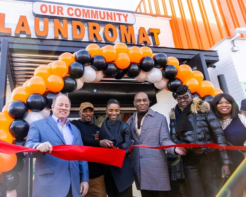 More than just a place to wash clothes: Motor City Match winner  opens laundromat that doubles as a community resource center